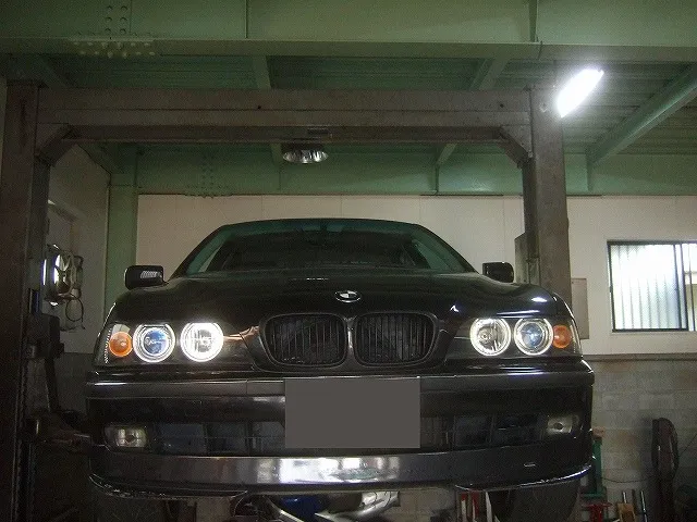 BMWマフラー排気漏れ修理